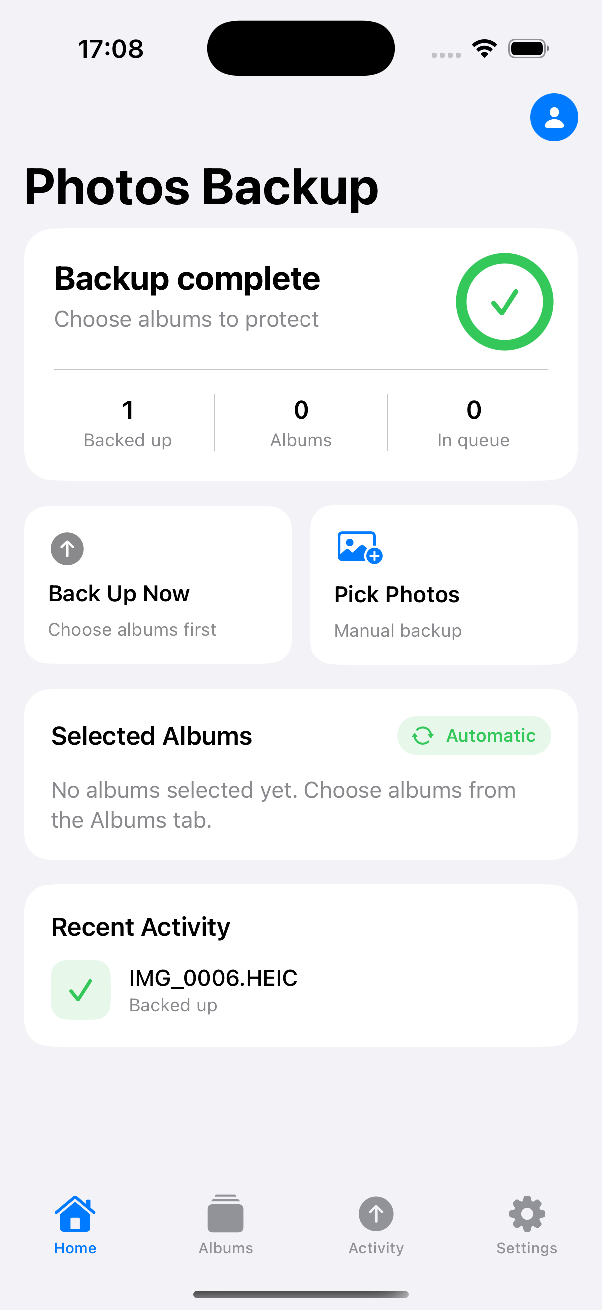 Photos Backup