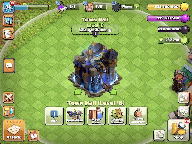 Null's Clash for Clash of Clans