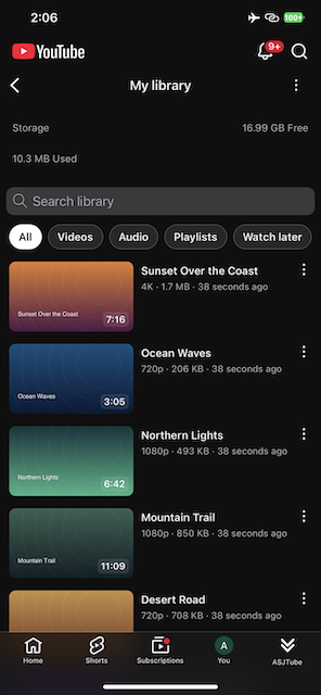ASJTube for YouTube